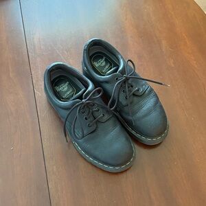 Dr. Martens Boston Black Leather Oxfords Cushion Sole EU 41